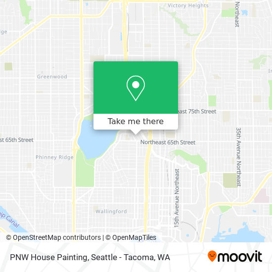 PNW House Painting map