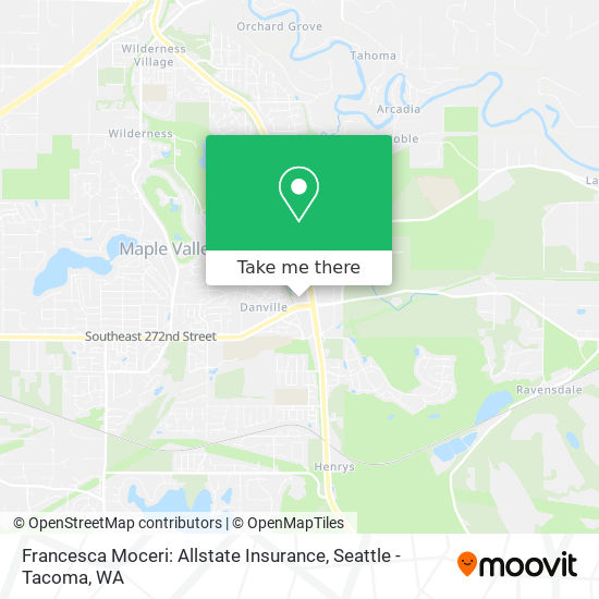 Mapa de Francesca Moceri: Allstate Insurance