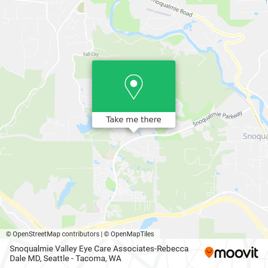 Mapa de Snoqualmie Valley Eye Care Associates-Rebecca Dale MD