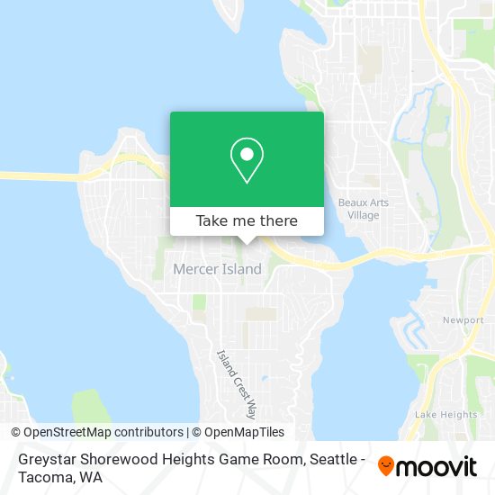 Greystar Shorewood Heights Game Room map