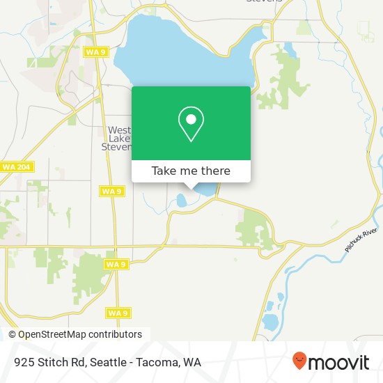 925 Stitch Rd, Lake Stevens, WA 98258 map