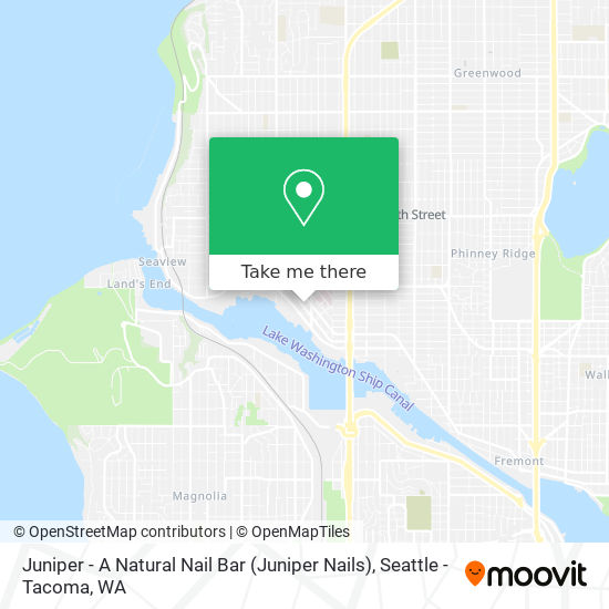 Mapa de Juniper - A Natural Nail Bar (Juniper Nails)