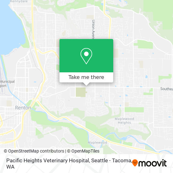 Mapa de Pacific Heights Veterinary Hospital