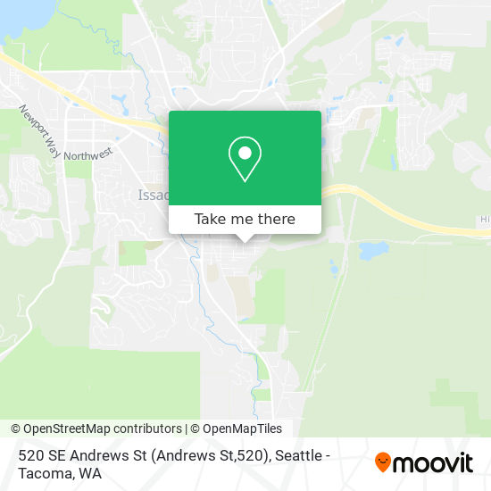 520 SE Andrews St (Andrews St,520) map