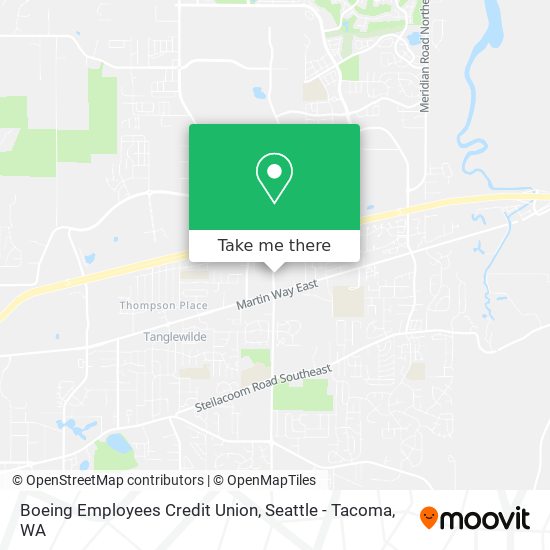 Mapa de Boeing Employees Credit Union