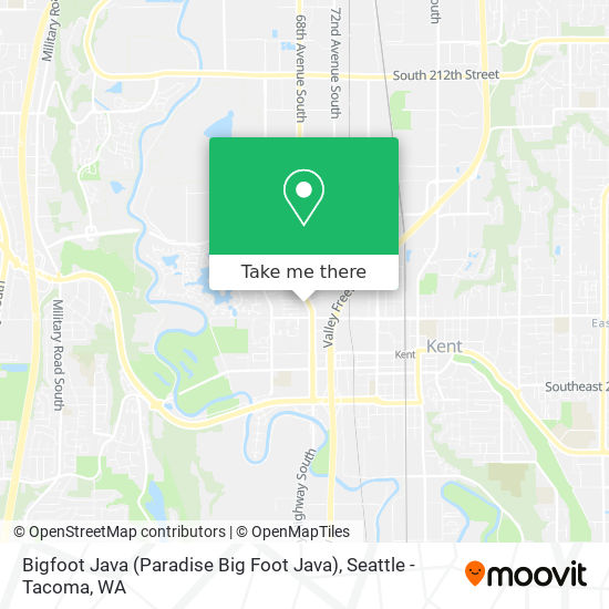 Bigfoot Java (Paradise Big Foot Java) map