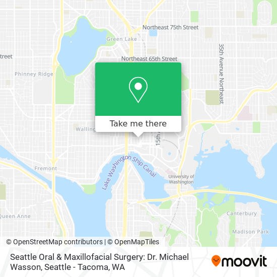 Mapa de Seattle Oral & Maxillofacial Surgery: Dr. Michael Wasson