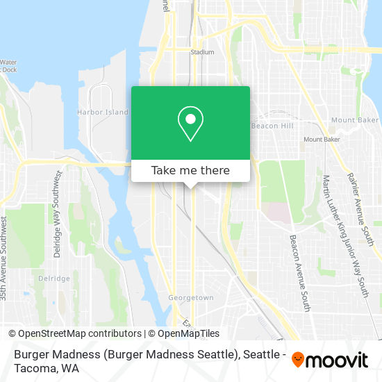 Burger Madness (Burger Madness Seattle) map