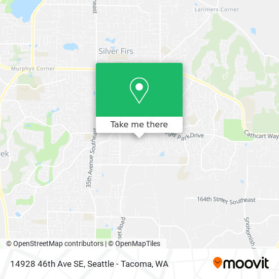 Mapa de 14928 46th Ave SE