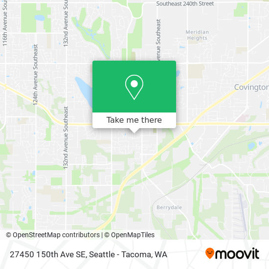 Mapa de 27450 150th Ave SE