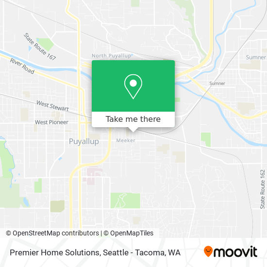 Premier Home Solutions map