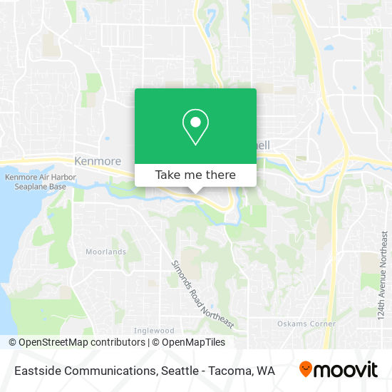 Mapa de Eastside Communications