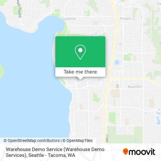 Warehouse Demo Service (Warehouse Demo Services) map