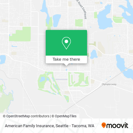 Mapa de American Family Insurance