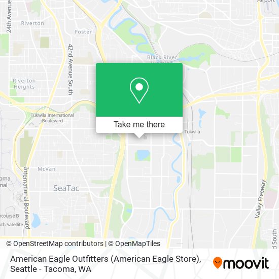 Mapa de American Eagle Outfitters (American Eagle Store)