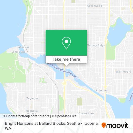 Mapa de Bright Horizons at Ballard Blocks