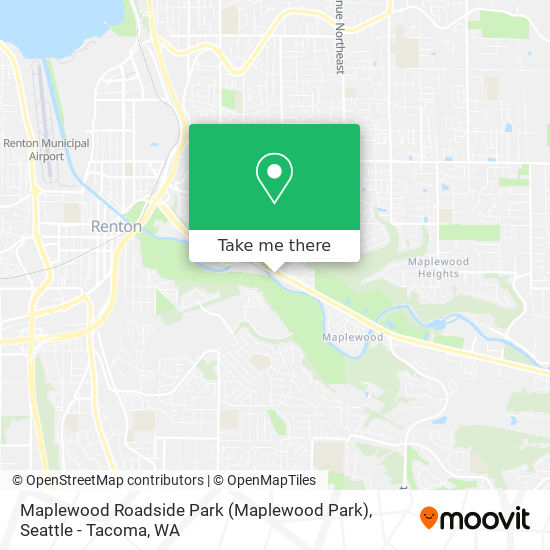 Maplewood Roadside Park (Maplewood Park) map