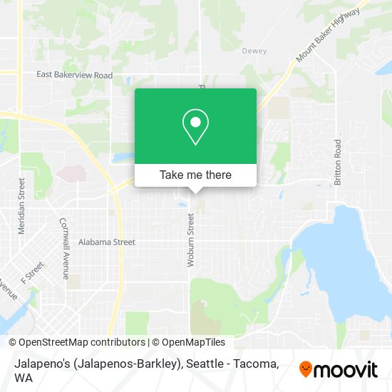 Jalapeno's (Jalapenos-Barkley) map