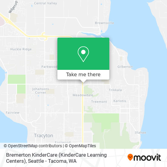 Mapa de Bremerton KinderCare (KinderCare Learning Centers)