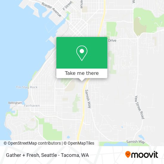 Mapa de Gather + Fresh