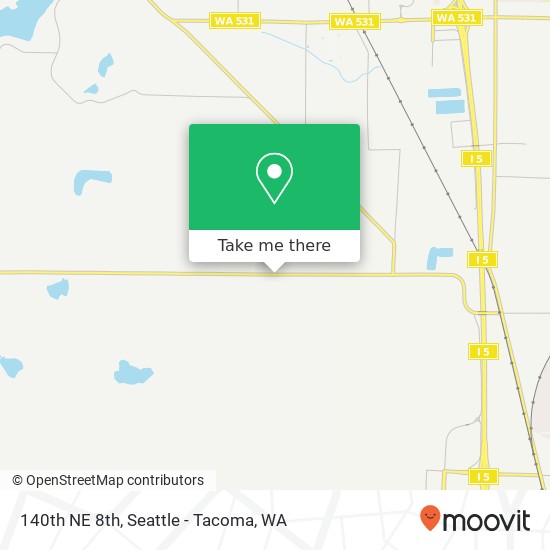 Mapa de 140th NE 8th, Marysville, WA 98271