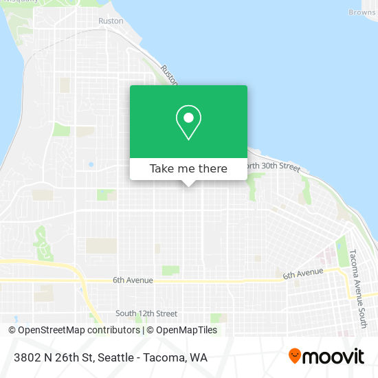 Mapa de 3802 N 26th St