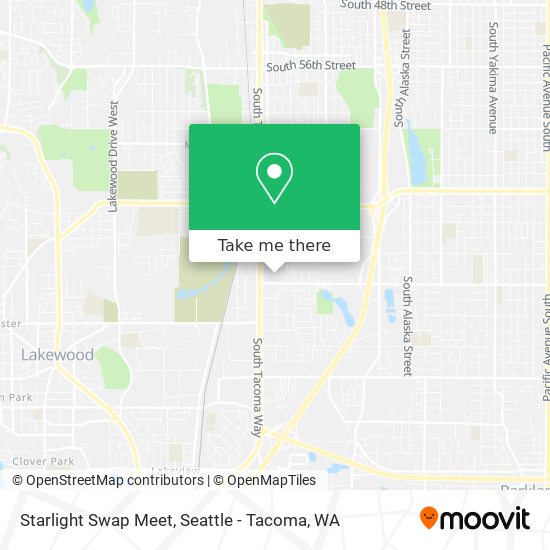 Mapa de Starlight Swap Meet
