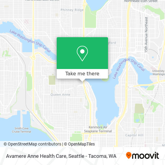 Avamere Anne Health Care map