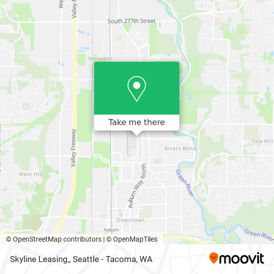 Skyline Leasing, map