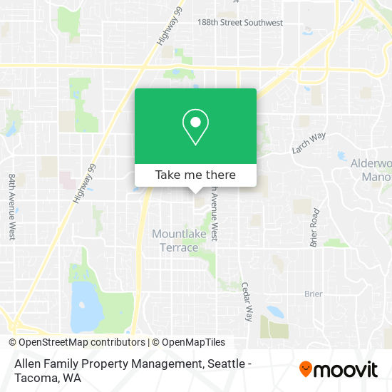 Mapa de Allen Family Property Management