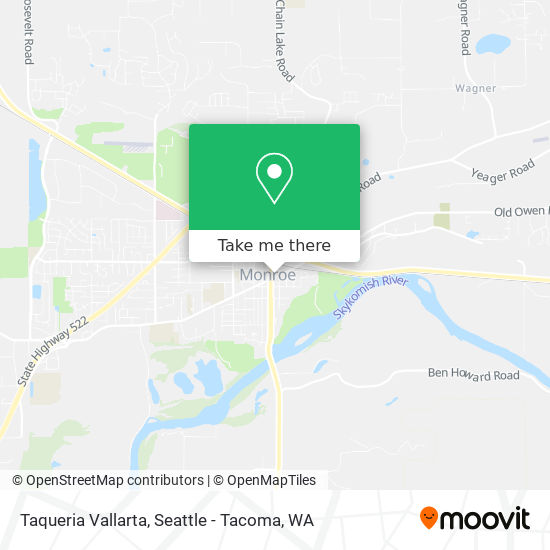 Taqueria Vallarta map