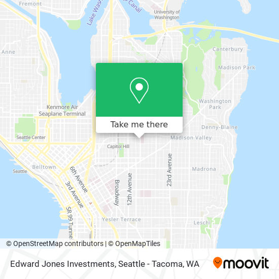 Edward Jones Investments map