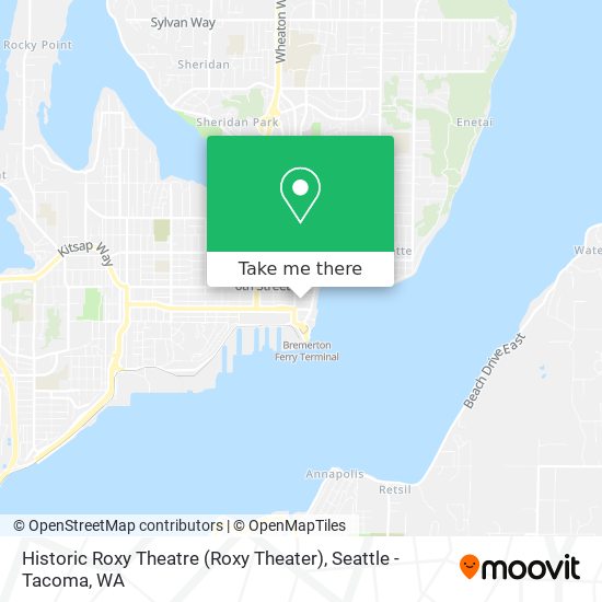 Mapa de Historic Roxy Theatre (Roxy Theater)