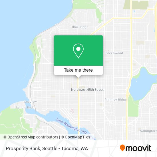 Prosperity Bank map