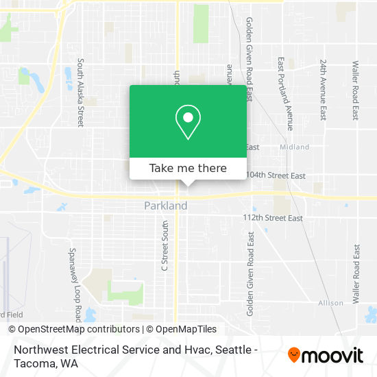 Mapa de Northwest Electrical Service and Hvac