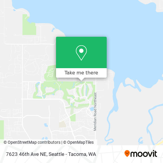 Mapa de 7623 46th Ave NE