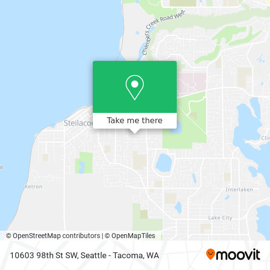 10603 98th St SW map