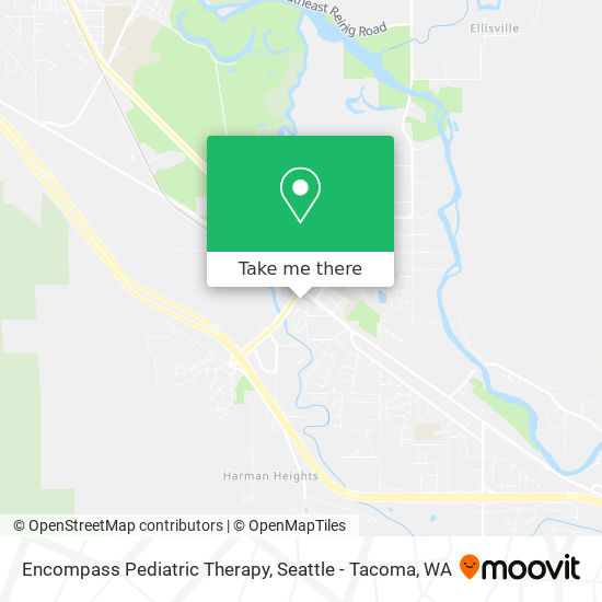 Encompass Pediatric Therapy map