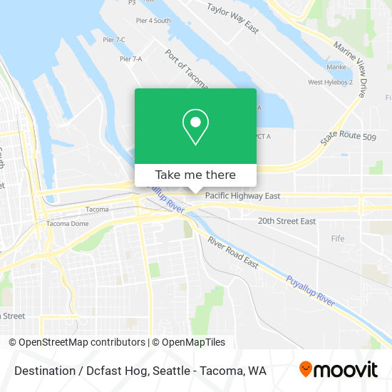 Destination / Dcfast Hog map