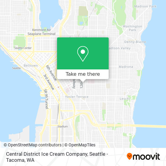 Central District Ice Cream Company map