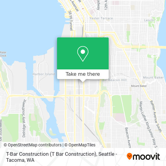 Mapa de T-Bar Construction