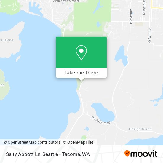 Salty Abbott Ln map