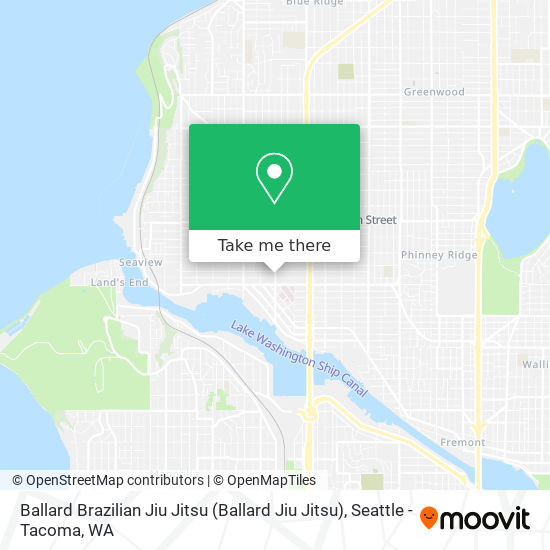 Mapa de Ballard Brazilian Jiu Jitsu