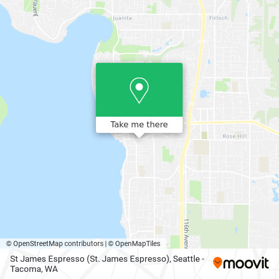 Mapa de St James Espresso (St. James Espresso)