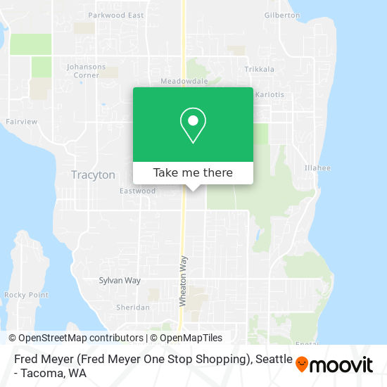 Fred Meyer (Fred Meyer One Stop Shopping) map