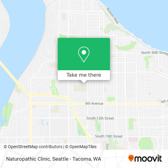 Naturopathic Clinic map