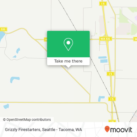Mapa de Grizzly Firestarters, 15721 11th Ave NE