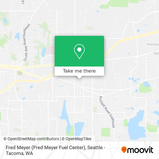 Fred Meyer (Fred Meyer Fuel Center) map