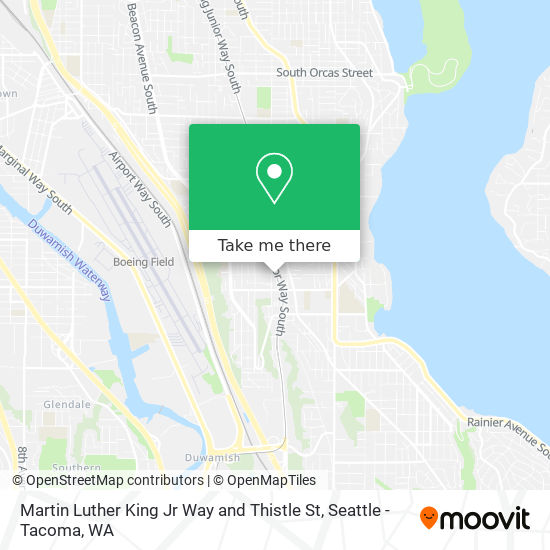 Mapa de Martin Luther King Jr Way and Thistle St