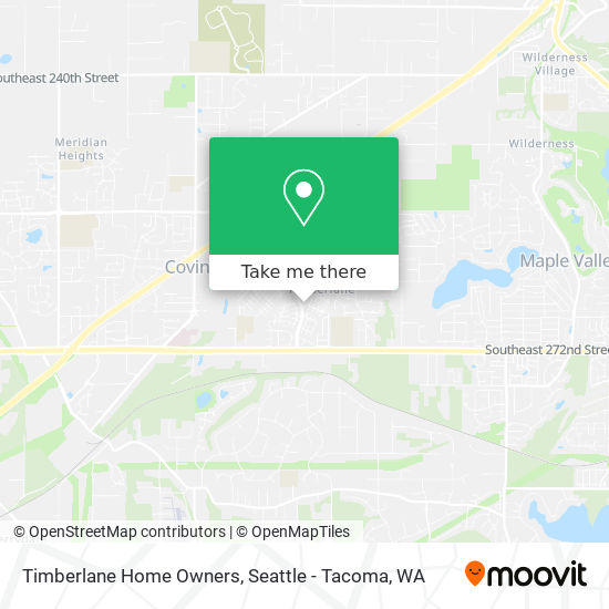 Mapa de Timberlane Home Owners